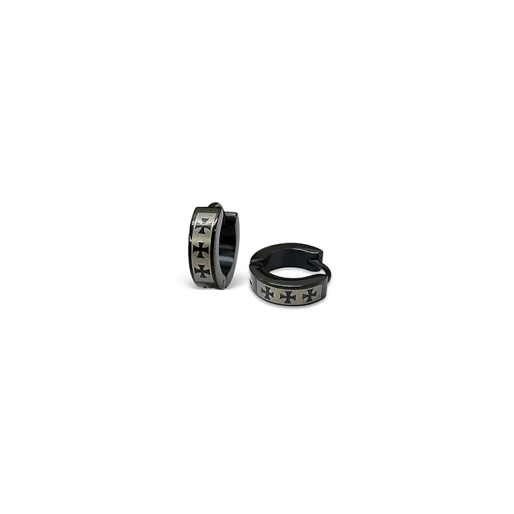 14 mm kors creoler i Rustfrit stål