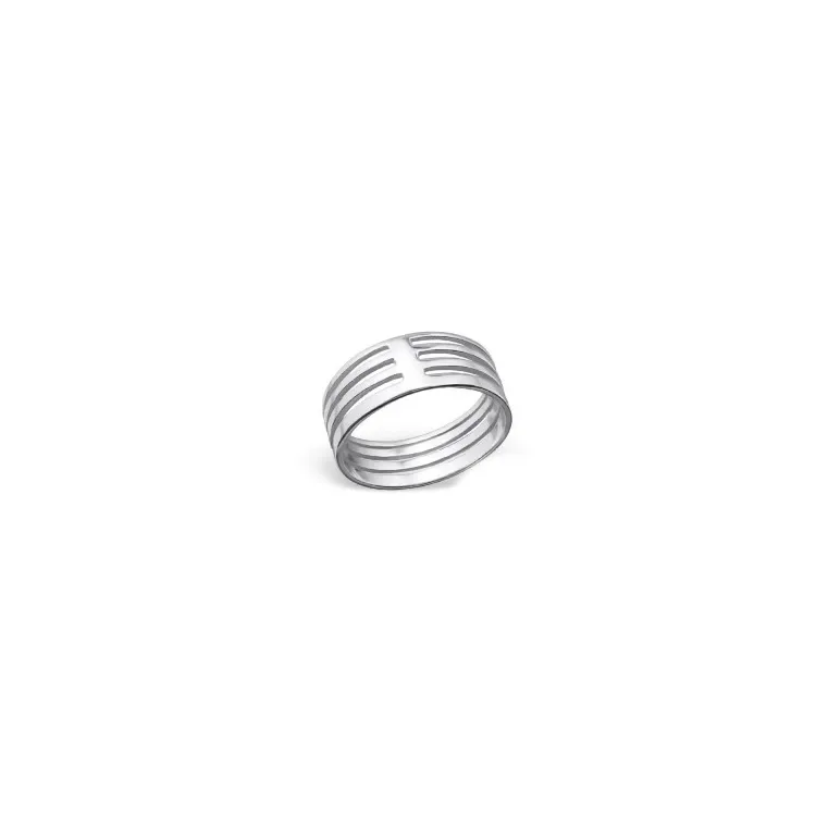 Led ring i sølv