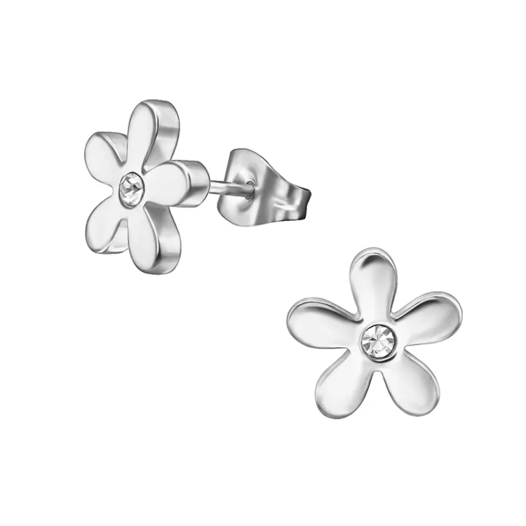 blomster ørestikker i Rustfrit stål