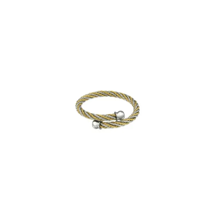 Snoet armbånd i Rustfrit stål 13 cm - 17 cm x 