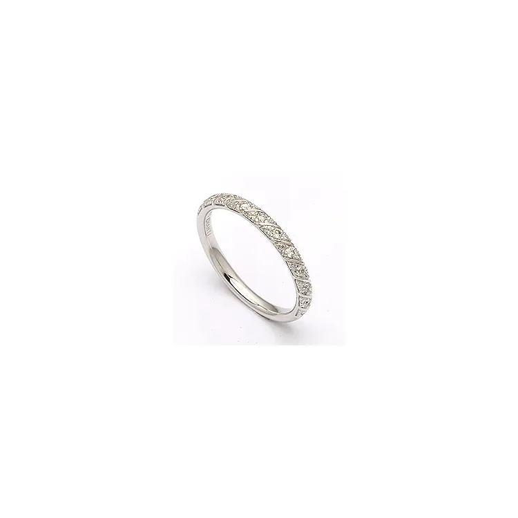 Diamantring i 14 karat hvidguld 0,154 ct