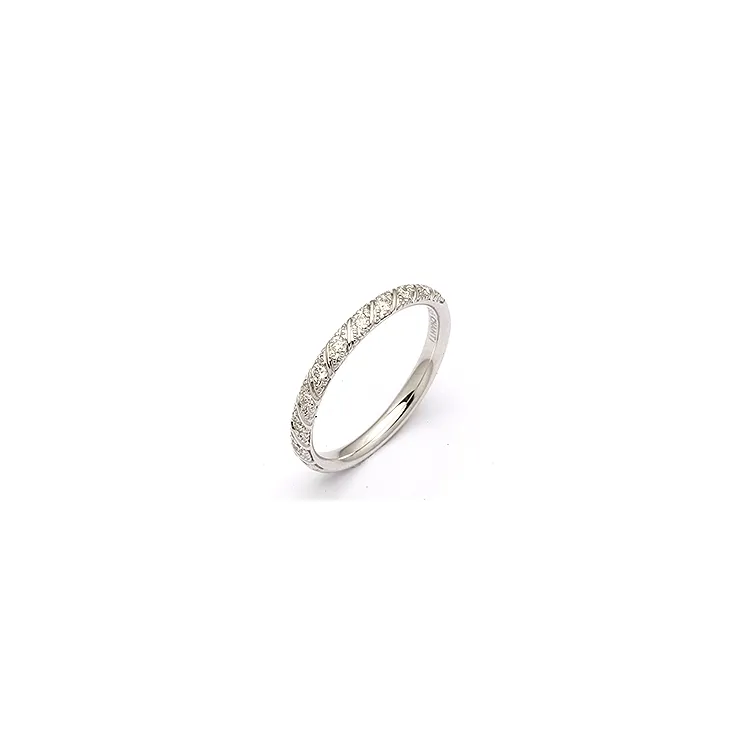 Diamantring i 14 karat hvidguld 0,154 ct