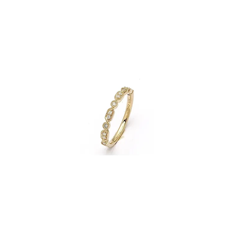 brillant ring i 14 karat guld 0,143 ct