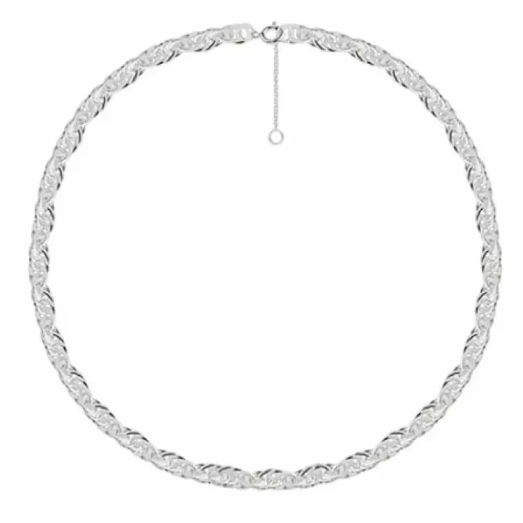 armbånd i sølv 17 2 cm x 1,2 mm