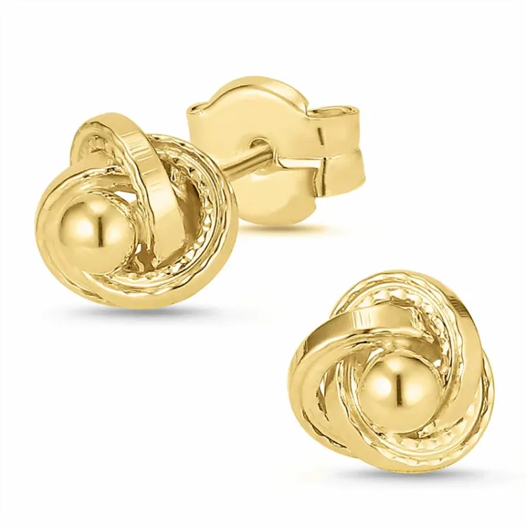 øreringe i 9 karat guld - Gold Collection