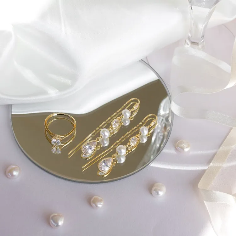 Guldringe: solitairering i 9 karat guld - Gold Collection