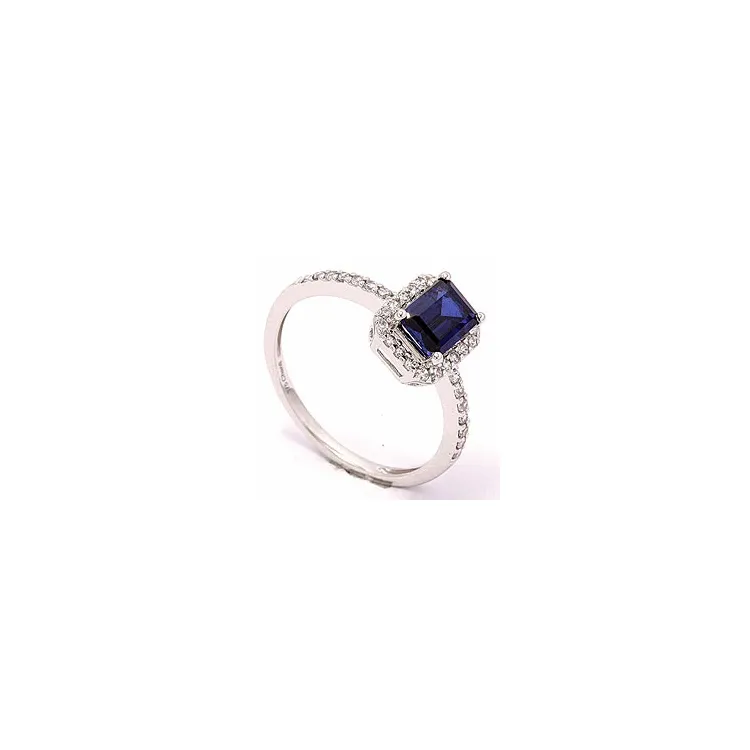 Kollektionsprøve zirkon ring i sølv