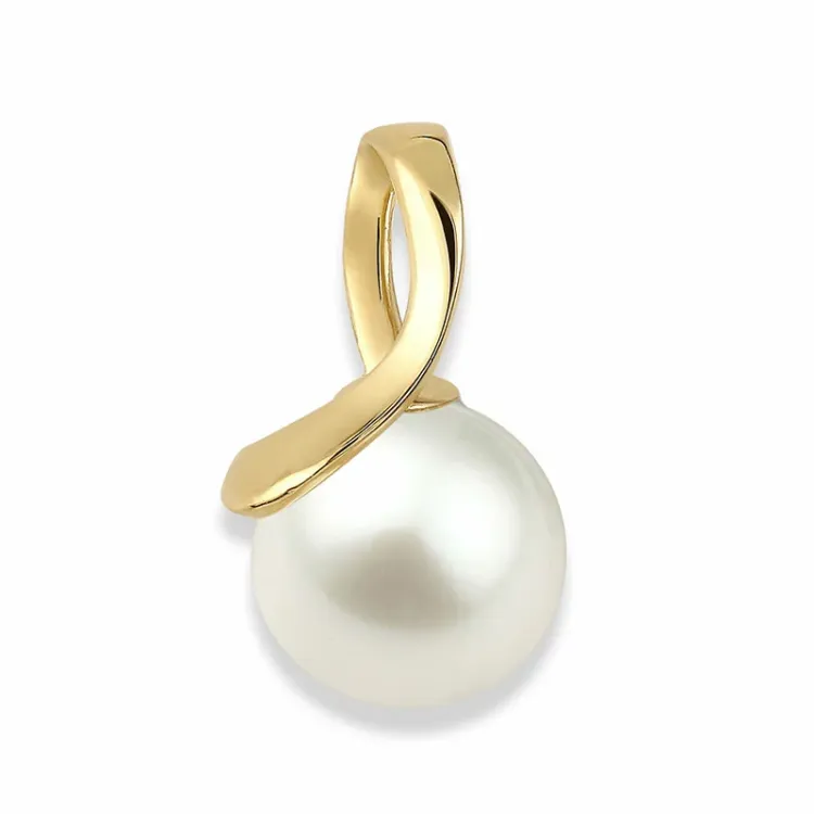 perle vedhæng i 9 karat guld - Gold Collection