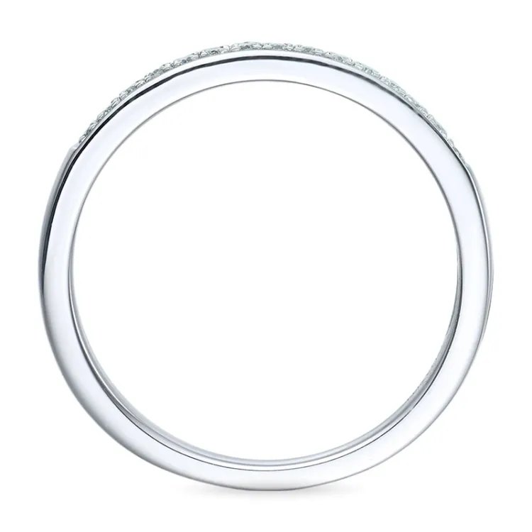 Diamant ring i 14 karat hvidguld 0,09 ct