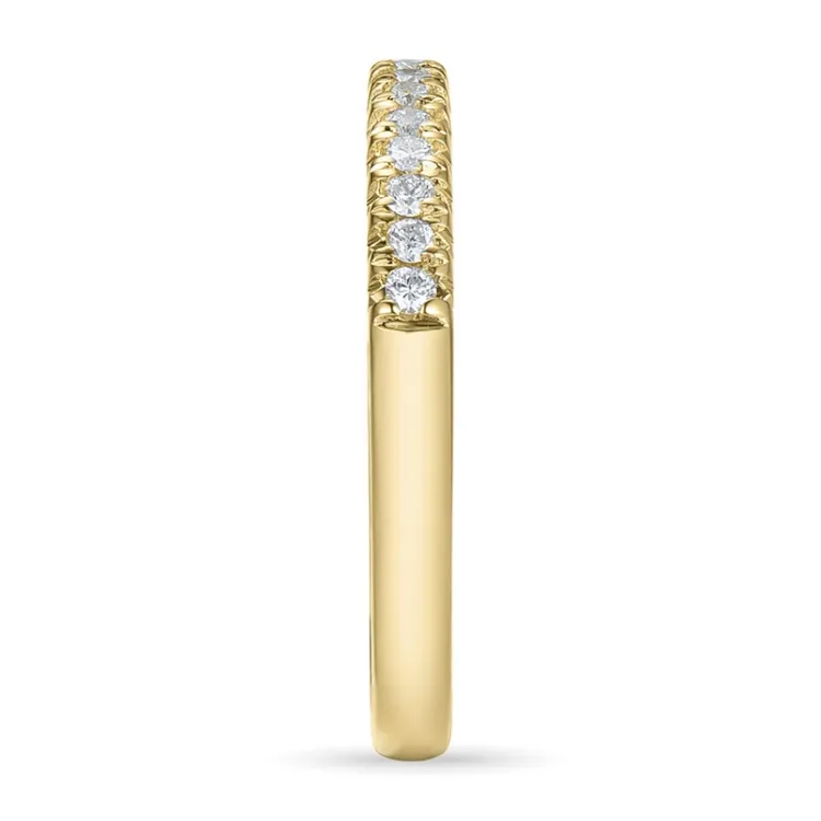 Smal diamant ring i 14 karat guld 0,153 ct