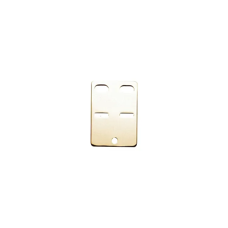 Scrouples ID plade i 8 karat guld