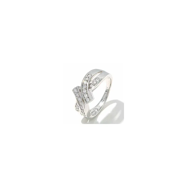 hvidgulds ring i 14 karat hvidguld 0,26 ct
