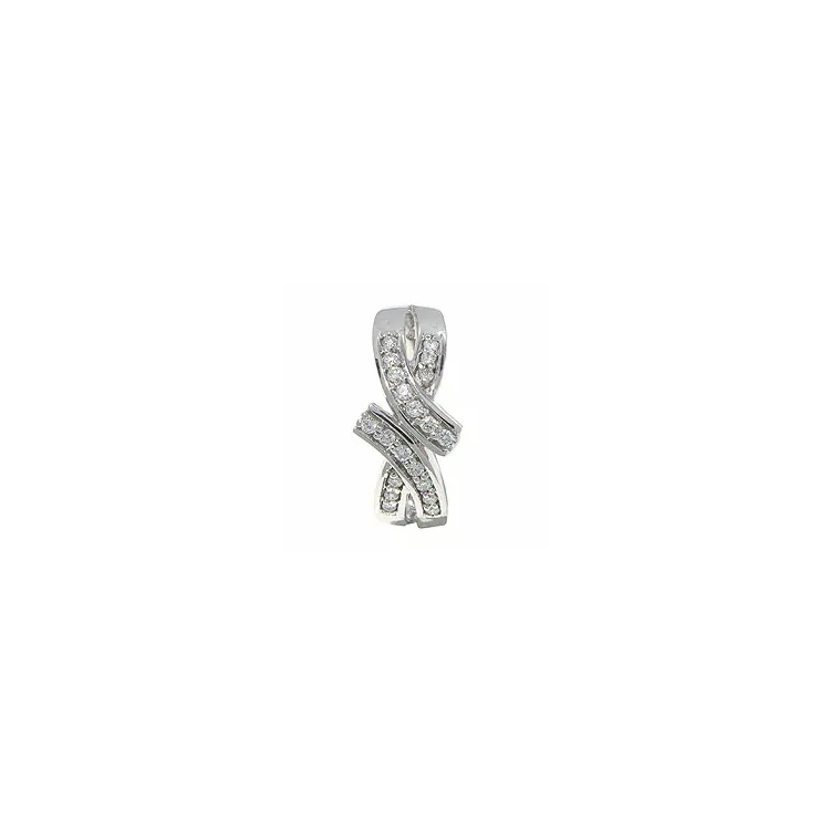 hvidgulds ring i 14 karat hvidguld 0,26 ct