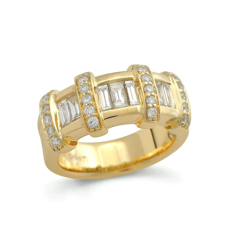 Bestillingsvare - diamant guld ring i 14 karat guld