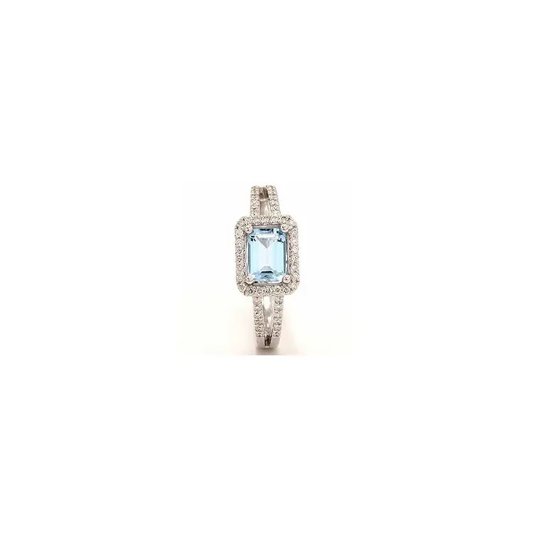 diamantring i 14 karat hvidguld 0,25  ct 1,20  ct