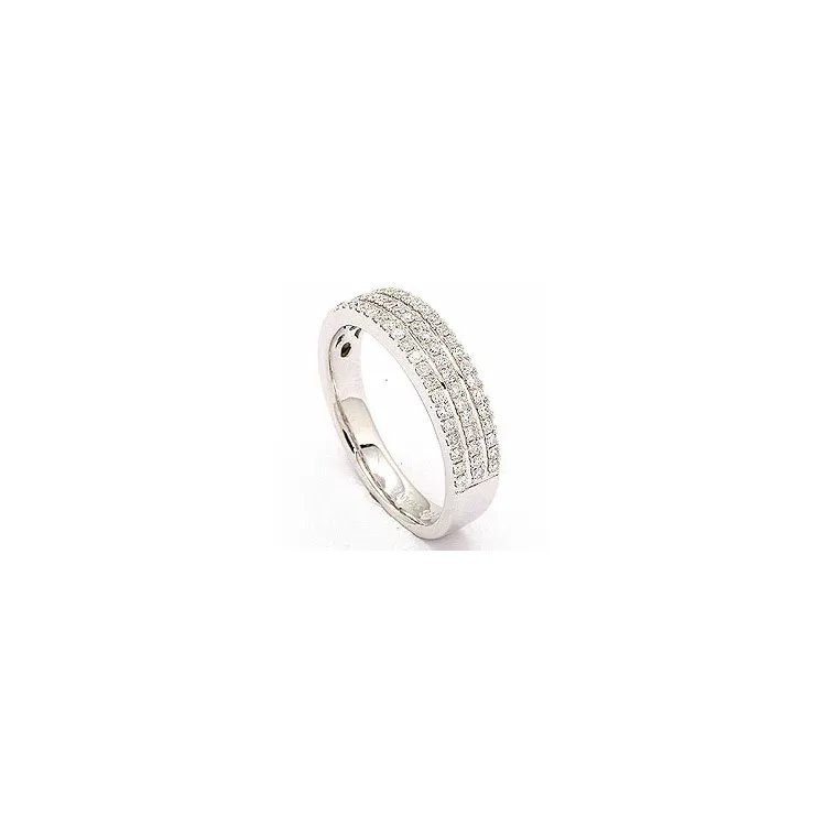 bestillingsvare - diamant ring i 14 karat hvidguld 0,40 ct
