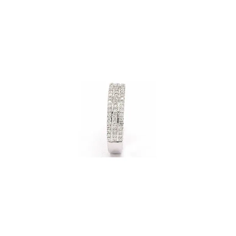 bestillingsvare - diamant ring i 14 karat hvidguld 0,40 ct