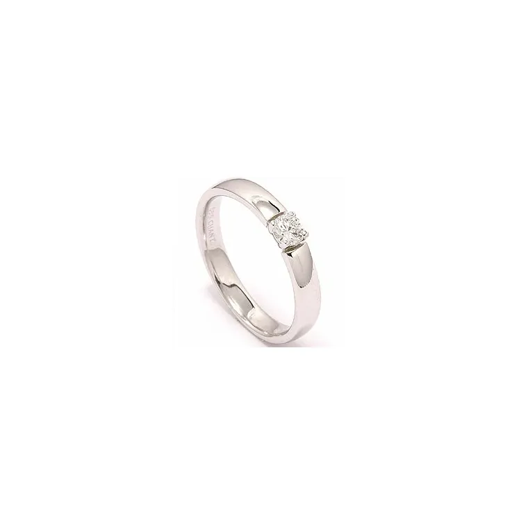 hvidgulds ring i 14 karat hvidguld 0,20 ct