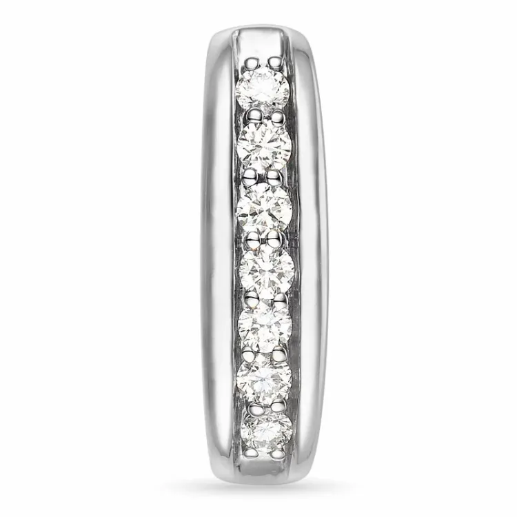 Diamant vedhæng i 14 karat hvidguld 0,22 ct