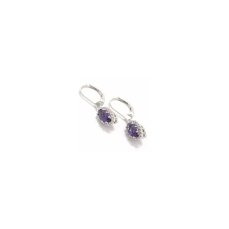 Bestillingsvare - øreringe i 14 karat hvidguld 0,18 ct 1,00 ct