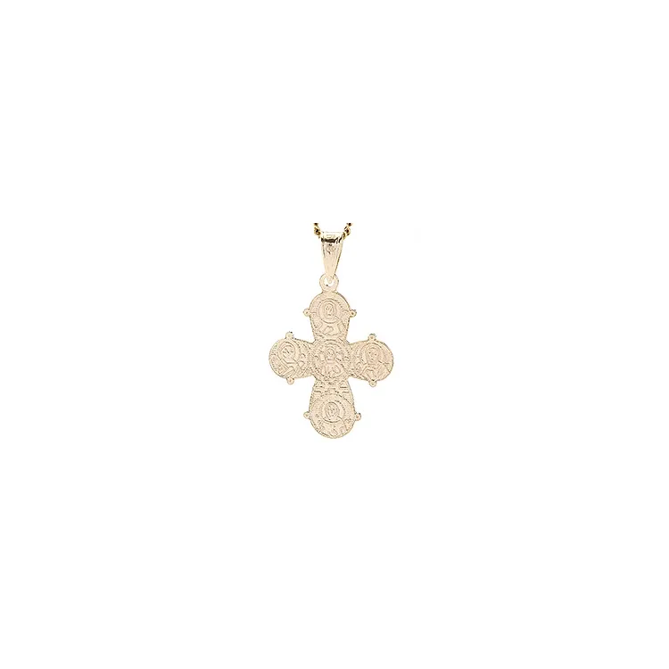 Dagmarkors aagaard 18 x 24 mm vedhæng i 8 karat guld