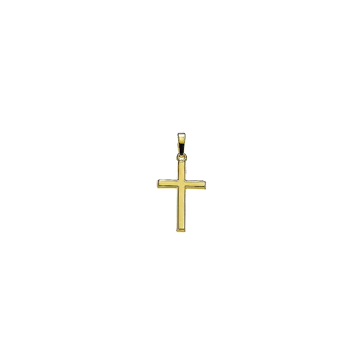 12,5 x 18 mm Aagaard kors vedhæng i 8 karat guld