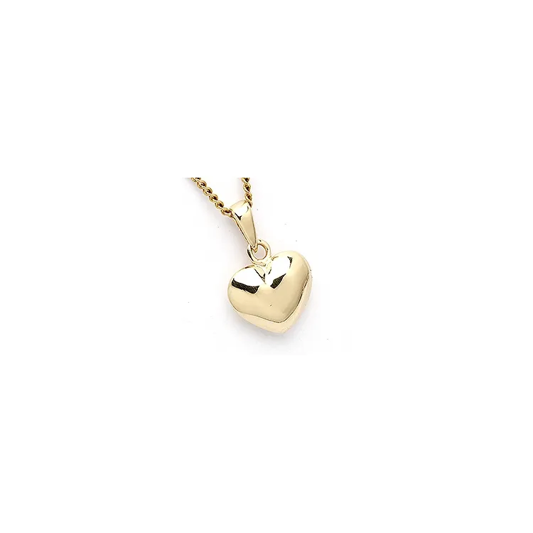 12 x 10,5 mm Aagaard hjerte vedhæng i 8 karat guld