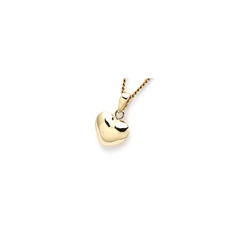 12 x 10,5 mm Aagaard hjerte vedhæng i 8 karat guld