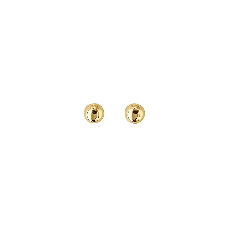 5 mm Aagaard kugle ørering i 9 karat guld