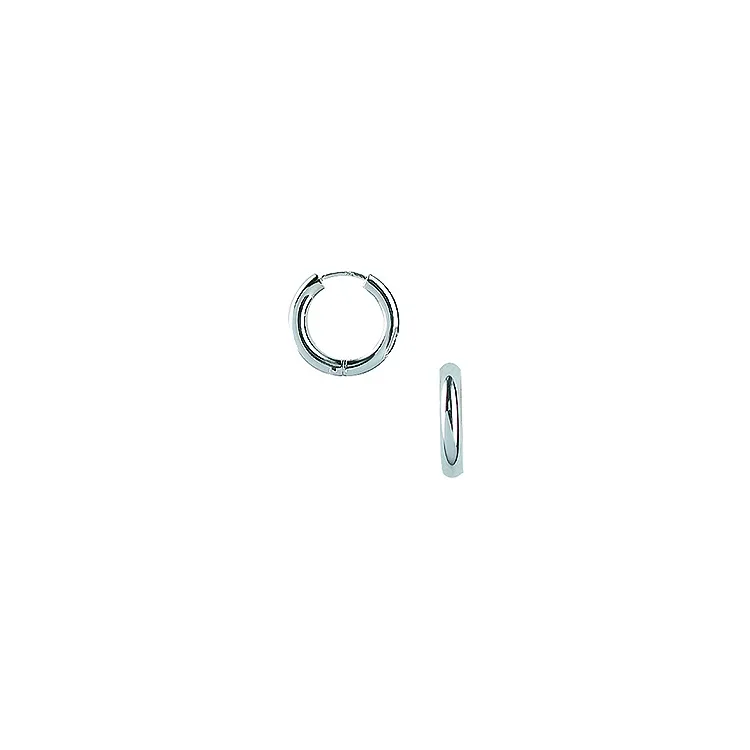 14 mm Aagaard creoler i sølv