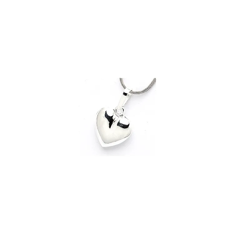 13 x 11,5 mm Aagaard hjerte vedhæng i sølv