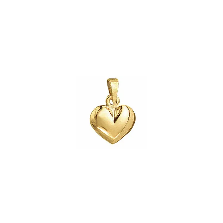 10 x 12 mm Aagaard hjerte vedhæng i 8 karat guld