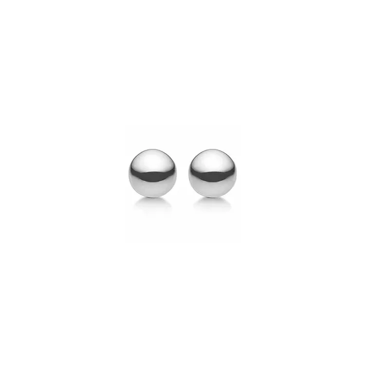 9 mm Aagaard kugle ørestikker i sølv