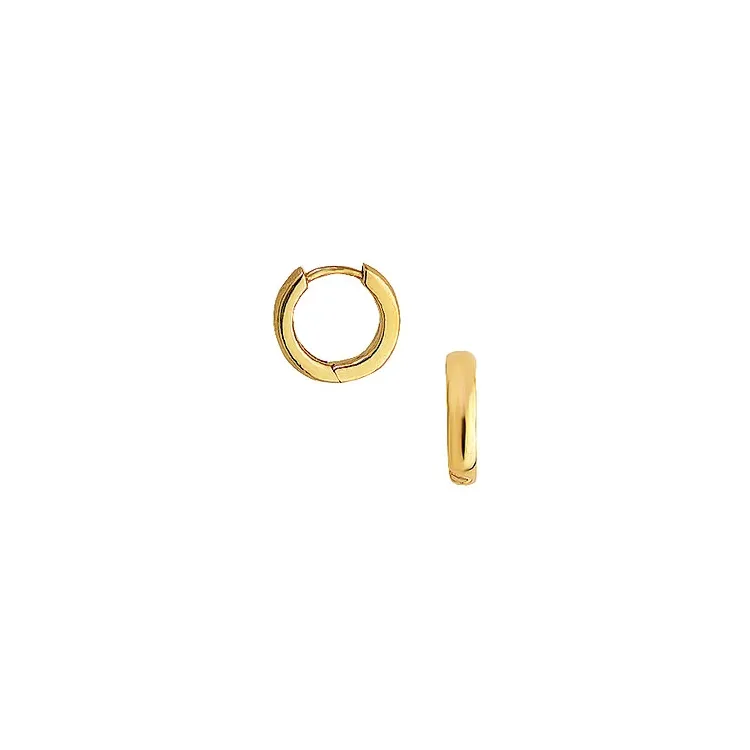 10 mm aagaard creoler i 8 karat guld