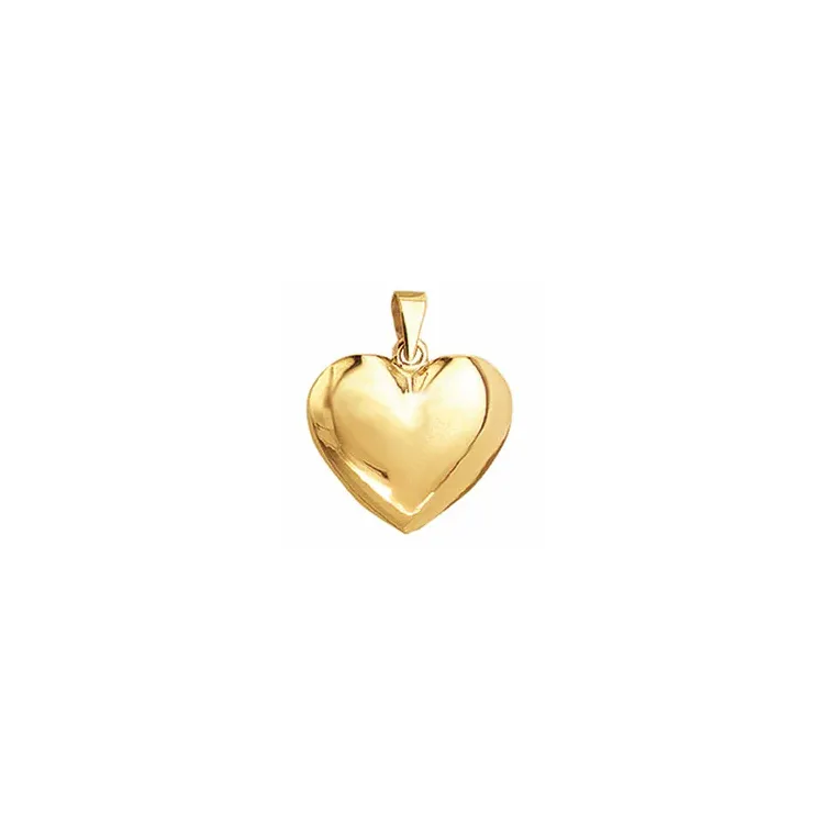 14 x 15 mm Aagaard hjerte vedhæng i 8 karat guld