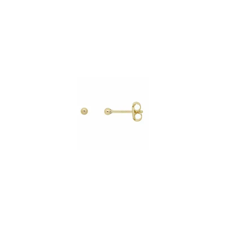 Kollektionsprøve Støvring Design kugle øreringe i 8 karat guld