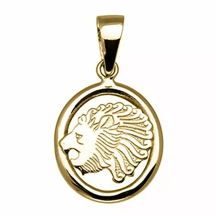 Støvring Design løven vedhæng i 8 karat guld