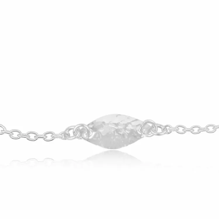 armbånd i sølv med vedhæng i sølv