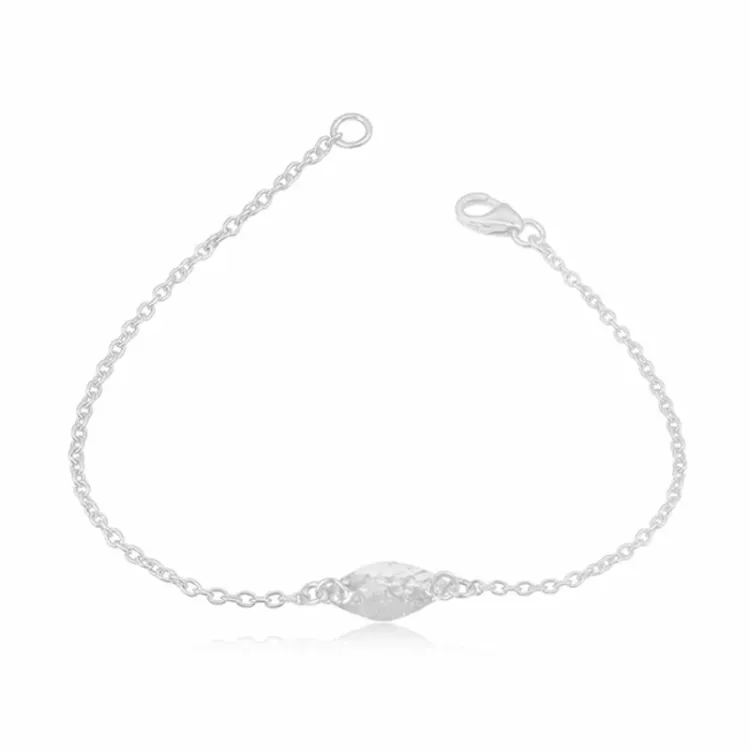 armbånd i sølv med vedhæng i sølv