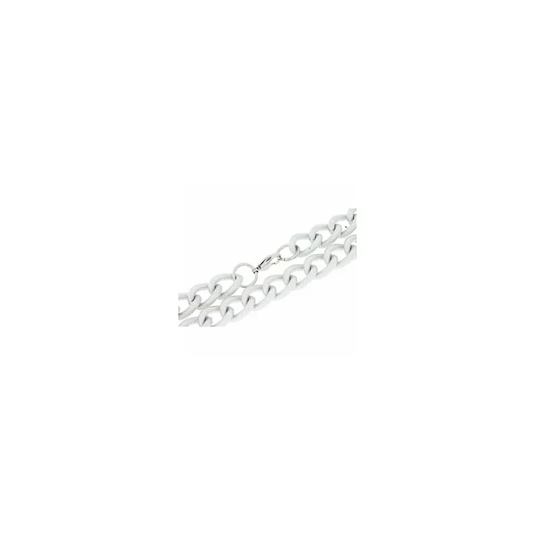 Bred armbånd i stål 21 cm x 14,7 mm