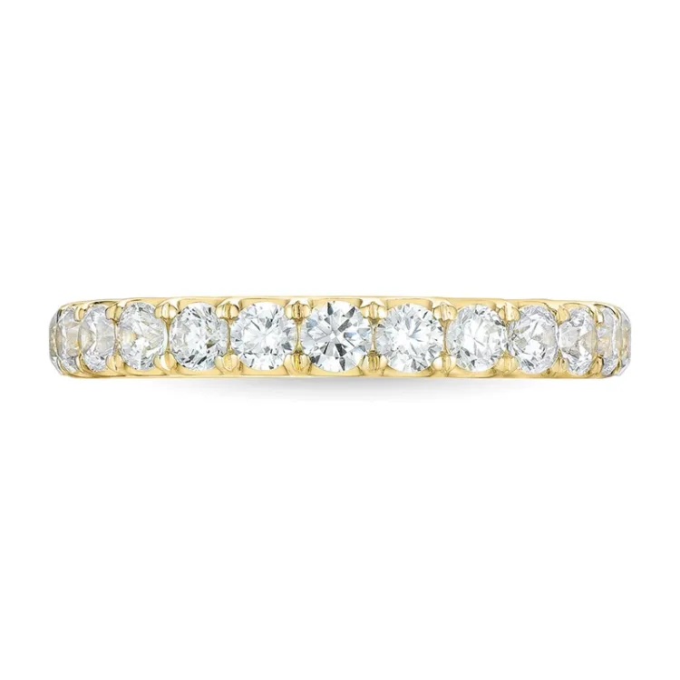 zirkon guldring i 9 karat guld