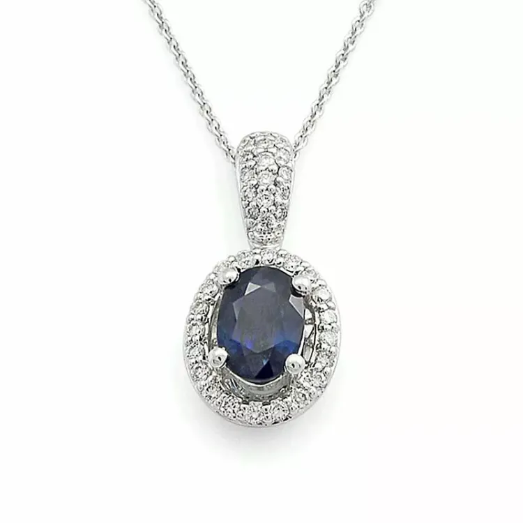 roset diamantvedhæng i 14 karat hvidguld 0,14 ct 1,05 ct