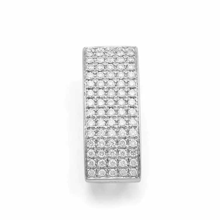 Vedhæng i 18 karat hvidguld 0,41 ct