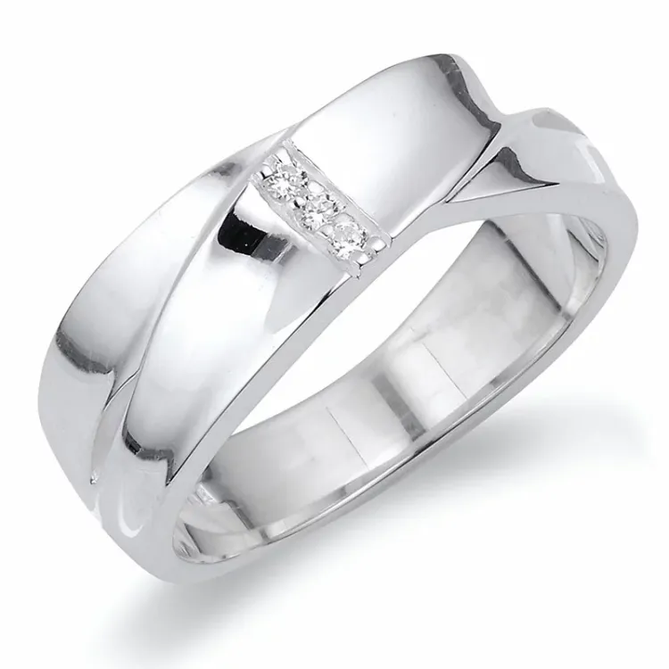 Kollektionsprøve zirkon ring i sølv