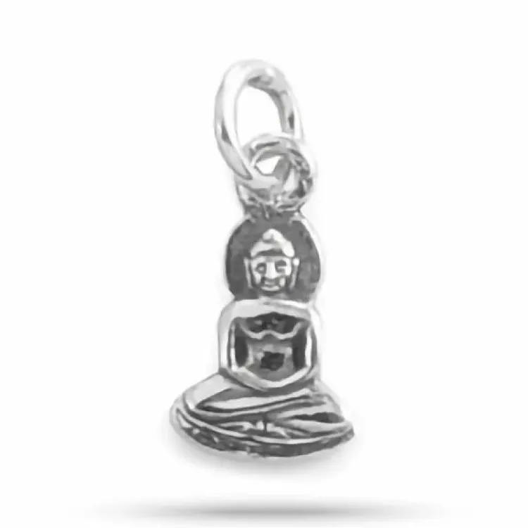 Buddha vedhæng i sølv
