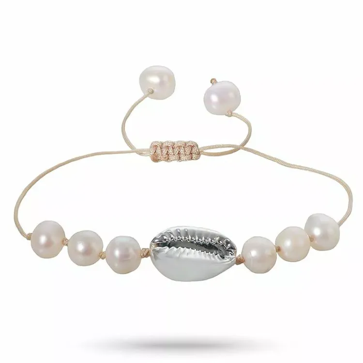 perle muslinge armbånd i MADU armbånd 17 cm plus 4 cm x 12 mm
