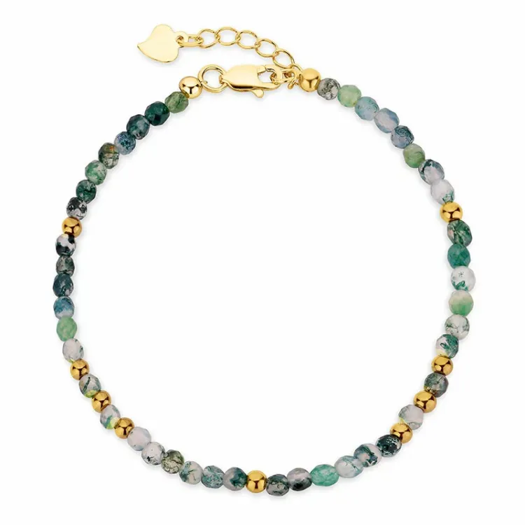 armbånd med agat - Loom Stones
