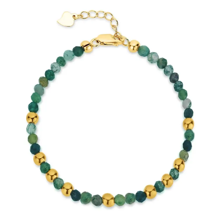 armbånd med agat - Loom Stones