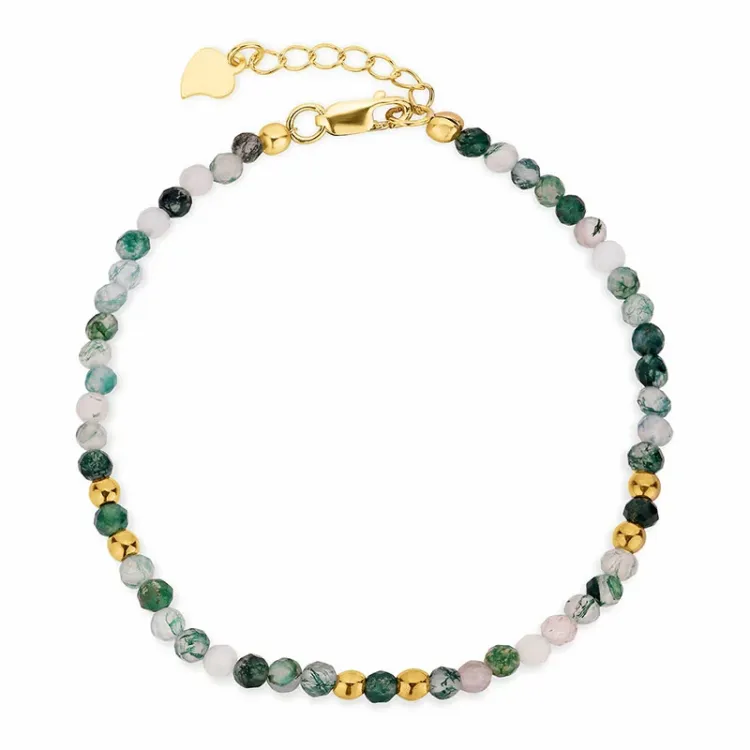 armbånd med agat - Loom Stones