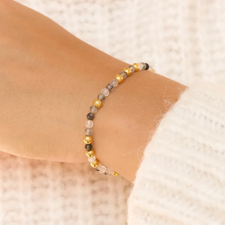 armbånd med kvarts - Loom Stones
